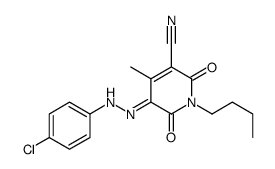 1-butyl-5-[(4-chlorophenyl)azo]-1,2-dihydro-6-hydroxy-4-methyl-2-oxonicotinonitrile picture