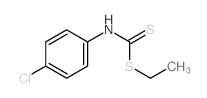 N-(4-chlorophenyl)-1-ethylsulfanyl-methanethioamide picture