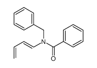 N-benzyl-N-buta-1,3-dienylbenzamide Structure