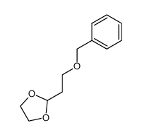 2-(2-benzyloxyethyl)-1,3-dioxolane Structure