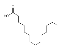 13-iodotridecanoic acid结构式