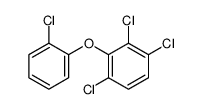 1,2,4-trichloro-3-(2-chlorophenoxy)benzene Structure