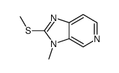 3-methyl-2-methylsulfanylimidazo[4,5-c]pyridine Structure