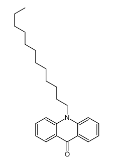 10-dodecylacridin-9-one结构式