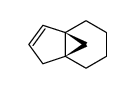 (3aR,7aR)-4,5,6,7-tetrahydro-1H-3a,7a-methanoindene结构式