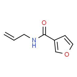 3-Furancarboxamide,N-2-propenyl-(9CI) structure