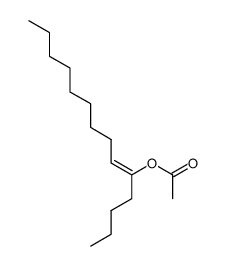 (Z)-tetradec-5-en-5-yl acetate Structure