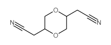 1,4-Dioxane-2,5-diacetonitrile,trans- (9CI)结构式
