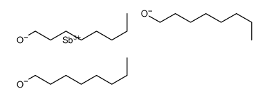 Tris(octyloxy)antimony结构式
