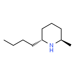 Piperidine, 2-butyl-6-methyl-, (2R,6R)-rel- (9CI)结构式