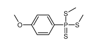 (4-methoxyphenyl)-bis(methylsulfanyl)-sulfanylidene-λ5-phosphane Structure