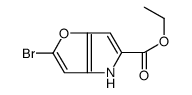 2-Bromo-4H-furo[3,2-b]pyrrole-5-carboxylic acid ethyl ester picture