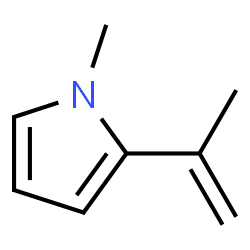 1H-Pyrrole,1-methyl-2-(1-methylethenyl)-(9CI)结构式