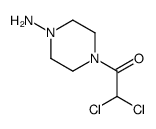 1-Piperazinamine, 4-(dichloroacetyl)- (9CI) structure