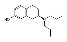 R(+)-7-HYDROXY-2-DIPROPYLAMINO TETRALIN& structure