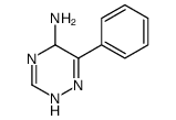 6-phenyl-2,5-dihydro-1,2,4-triazin-5-amine结构式