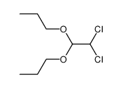1,1-dichloro-2,2-dipropoxy-ethane Structure