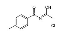 2-chloro-N-(4-methylphenyl)sulfinylacetamide Structure