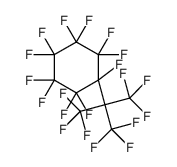 1,1,2,2,3,3,4,4,5,5,6-undecafluoro-6-[1,1,1,3,3,3-hexafluoro-2-(trifluoromethyl)propan-2-yl]cyclohexane结构式