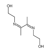 N,N'-bis-(2-hydroxyethyl)-2,3-butanediimine结构式