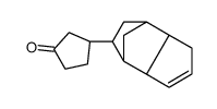 3-[3a,4,5,6,7,7a-hexahydro-4,7-methano-1H-inden-5(or 6)-yl]cyclopentan-1-one structure