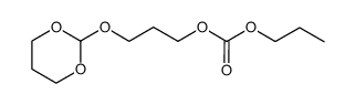 propyl 3-(1,3-dioxan-2-yloxy)propyl carbonate Structure