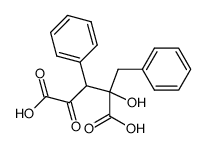 2-benzyl-2-hydroxy-4-oxo-3-phenyl-glutaric acid Structure