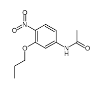 acetic acid-(4-nitro-3-propoxy-anilide)结构式