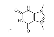7,9-dimethylxanthinium iodide结构式