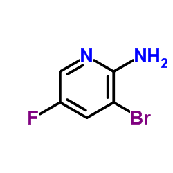 3-Bromo-5-fluoro-2-pyridinamine structure