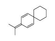 3-propan-2-ylidenespiro[5.5]undeca-1,4-diene结构式