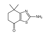 2-amino-4,4-dimethyl-5,6-dihydrobenzo[d]thiazol-7(4H)-one Structure