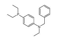 N-benzyl-4-diethylphosphanyl-N-ethylaniline Structure