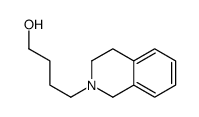 4-(3,4-dihydro-1H-isoquinolin-2-yl)butan-1-ol结构式