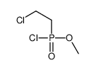 1-chloro-2-[chloro(methoxy)phosphoryl]ethane Structure