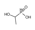 1-hydroxyethane-phosphinic acid Structure