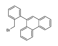 9-[2-(bromomethyl)phenyl]phenanthrene Structure