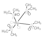 四(二甲基亚砜)氯化钌(II)结构式