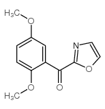 2-(2,5-DIMETHOXYBENZOYL)OXAZOLE结构式