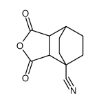 4,7-Ethanoisobenzofuran-4(1H)-carbonitrile, hexahydro-1,3-dioxo Structure