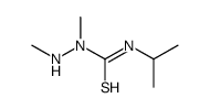 1-methyl-1-(methylamino)-3-propan-2-ylthiourea结构式