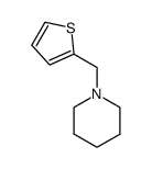 1-(thiophene-2-ylmethyl)piperidine Structure