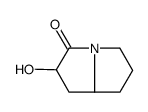 2-hydroxy-1,2,5,6,7,8-hexahydropyrrolizin-3-one结构式