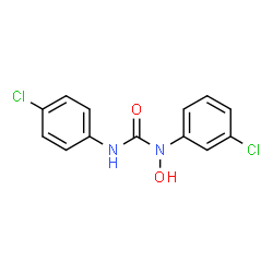 3-(4-CHLOROPHENYL)-1-(3-CHLOROPHENYL)-1-HYDROXYUREA structure