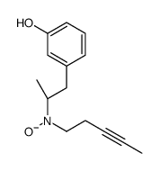 3-[(2R)-2-[oxido(pent-3-ynyl)amino]propyl]phenol Structure