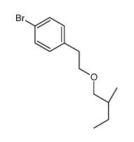 1-bromo-4-[2-[(2S)-2-methylbutoxy]ethyl]benzene Structure