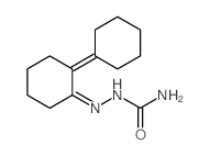 [(2-cyclohexylidenecyclohexylidene)amino]urea结构式