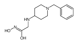 2-[(1-benzylpiperidin-4-yl)amino]-N-hydroxyacetamide结构式