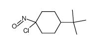 4-tert-butyl-1-chloro-1-nitrosocyclohexane结构式