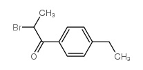 2-bromo-4-ethylpropiophenone Structure